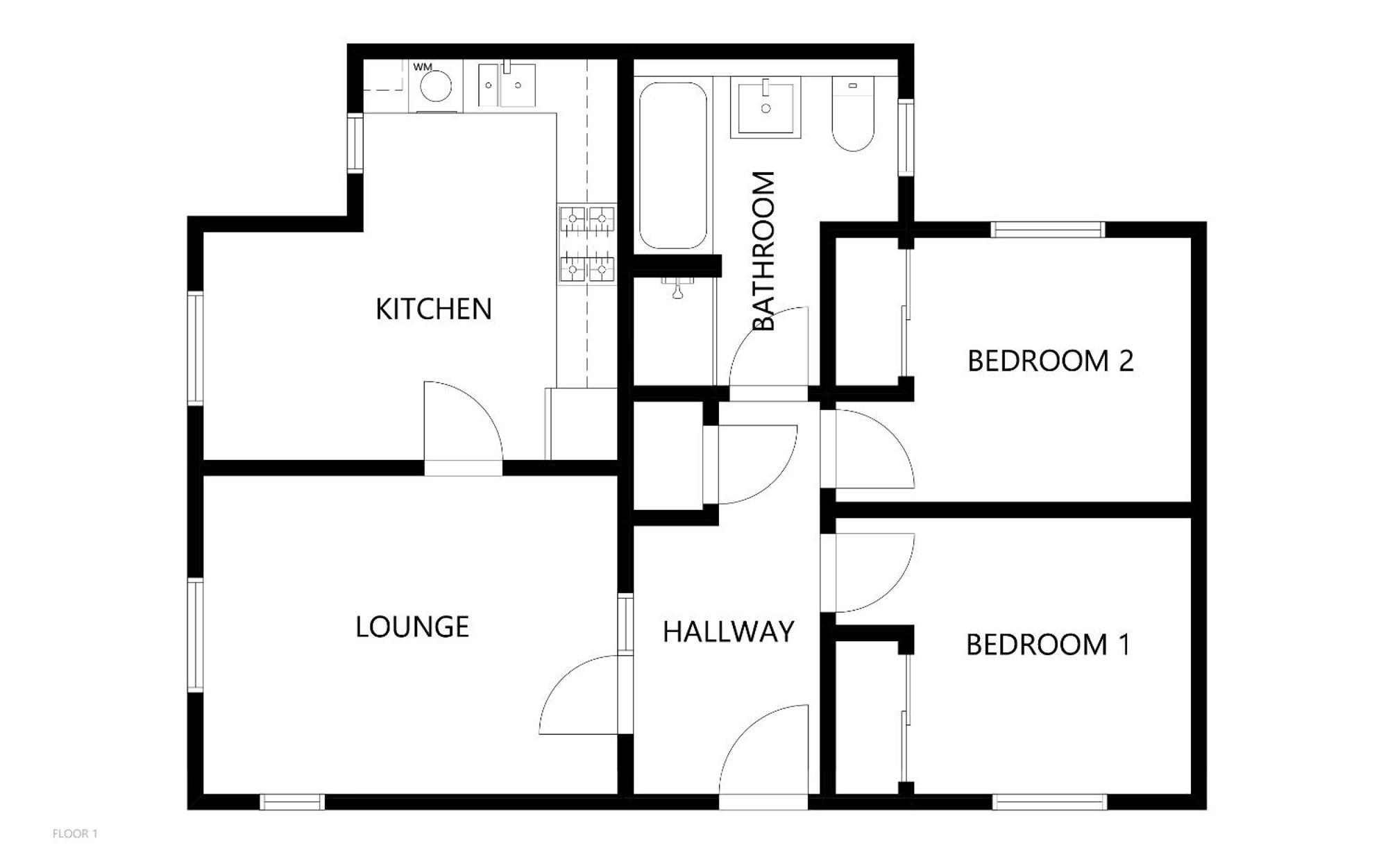 The Neuk- Contemporary Coastal Apartment Анструтер Екстер'єр фото